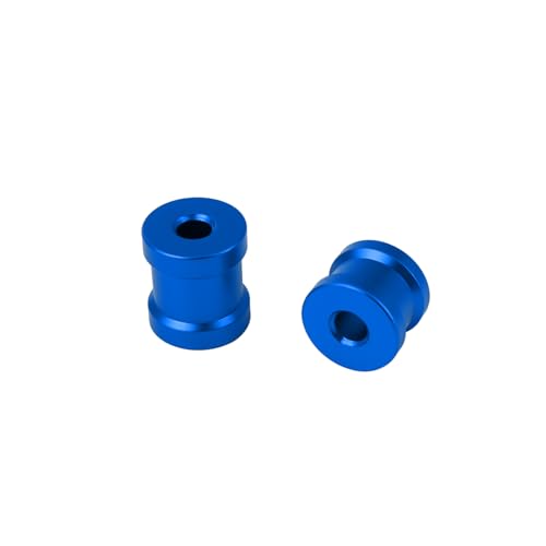 Aluminum Rear Chassis Brace Collar Spacer Set for Arrma 1/8 Kraton Notorious Outcast Talion 6S RC Part (Blue) - color: Blue