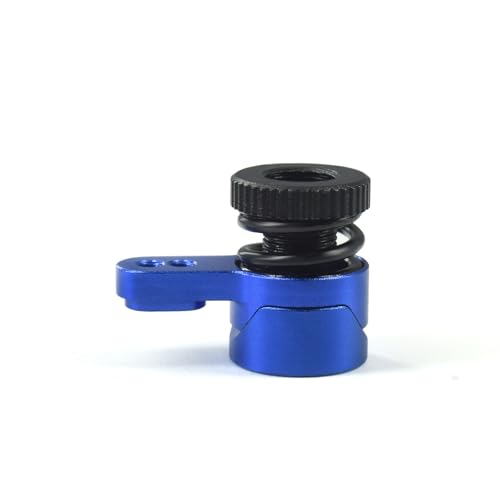 25T Servo Arm for ARRMA 1/18 Granite Grom/1/18 Typhon GROM/1/18 Mini LMT 4X4/1/18 UTB18 Capra Upgrade Parts (Blue) - color: Blue