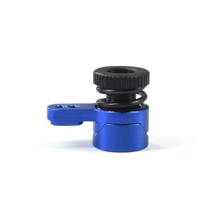 25T Servo Arm for ARRMA 1/18 Granite Grom/1/18 Typhon GROM/1/18 Mini LMT 4X4/1/18 UTB18 Capra Upgrade Parts (Blue) - color: Blue