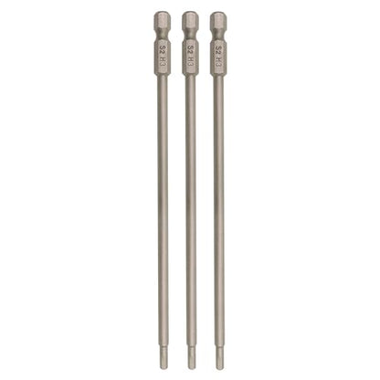 RC Hex Bit 3mm for Electric Screwgun/Power Drill(3pcs Hex 3mm) | 6 Inch Power Bits,Hex Head Allen Wrench Drill Bit Set,Professional Grade ¼ Inch Hex Shank for Screwdrivers,High Quality Steel - size: 3MM * 3PCS