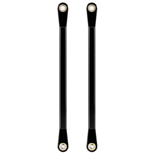 RC Links Linkage Compatible with Hammer for Rey U4 Rock 1/10 RC Car for Buggy Truck Upgrade Parts Aluminum Alloy Upper/Rear/Steering Linkage Link Rod(Rear) - size: Rear