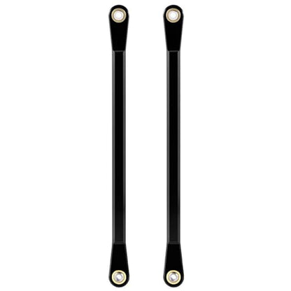 RC Tie Link Rods Compatible with Hammer for Rey U4 Rock 1/10 RC Car for Buggy Truck Upgrade Parts Aluminum Alloy Upper/Rear/Steering Linkage Link Rod(Rear) - size: Rear