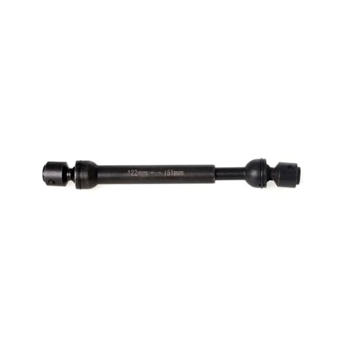 LCX 1/10th RC Crawler Car Hard Steel Universal Drive Shaft for RC Truck TRX4 TRX6 SCX10 SCX10 II SCX10 III SCX10 PRO UTB10 RBX10 Capra Gen8, Upgrades Parts Accessories (122-151mm / 4.80-5.94 in)