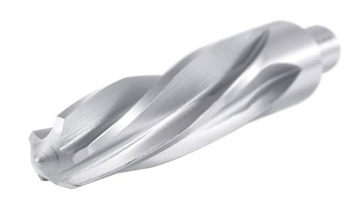 Accusize Industrial Tools Chucking Reamer, 1-1/4 in, 0521-0114 | 1-1/4" HSS Aligning Reamer with 3/4" Weldon Shank - size: 1-1/4 in.