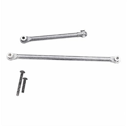 RC Tie Link Rods Compatible with Axial for UTB18 for Capra 1/18 RC Crawler Car Upgrade Parts Metal Steering Rods Steering Linkage Tie Link Pull Rod(White) - color: White