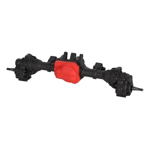 RC Vehicle Axles Compatible with TRX-4 1/10 RC Crawler Car Upgrade Parts RC Car Front Rear Axle Set Upgrade Parts Front Rear Portal Axle Assembly(Color:Rear Axle) - color: Rear Axle