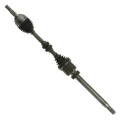 Detroit Axle - 2pc Front Right CV Axle Kit for 2007-2012 Nissan Versa | 2009-2014 Cube, Passenger Side CV Axle Shaft Assembly Wheel Bearing Hub Assembly 2008 2009 2010 2011 Replacement - size: 2WX471380/Pair