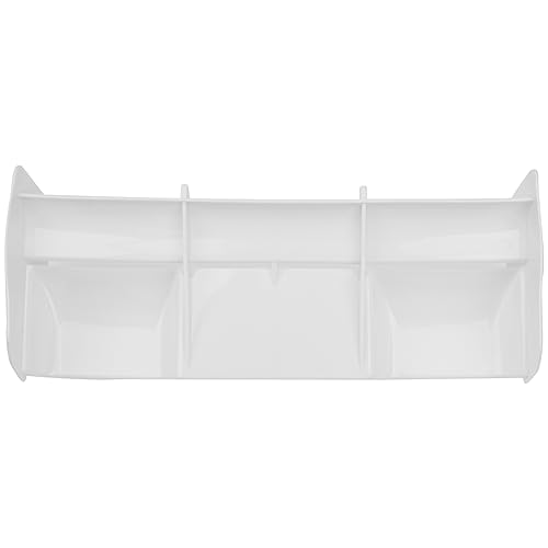RC Force Rear Spoiler High-Down Force Body Wing Tail Compatible with HPI HSP Redcat 1/8 RC Off Road Short Truck Buggy Car Truck (White) - color: White