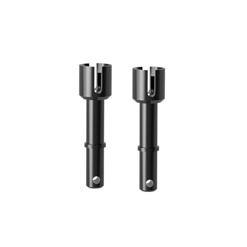 AMORIL RC Central Differential Outdrive,2Pcs RC Differential RC Vehicle Steel Central Diff Outdrive Replacement for Mini 1/10 Remote Control Monster Truck RZ001G-A,Part Number R11019,2PC