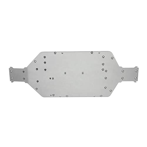Astibym Aluminum Alloy CNC RC Car Chassis Plate, Chassis Armor for ZD Racing -10 7507 1/10 Scale Off-Road Vehicle Upgrades