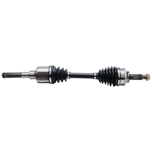 Detroit Axle - Front CV Axle for 2001-2008 Ford Escape Mazda Tribute | Mercury Mariner, 2002 2003 2004 2005 2006 2007 Left CV Axle Shaft Replacement - size: 66B_AX/Single