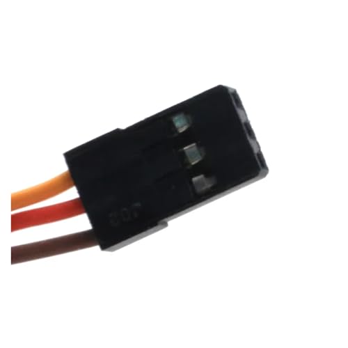 600mm 60cm 22awg JR 1pcs Silicone Wire Twisted Wire Servo Extensions Cable Leads For Rc Model Tracked Vehicle Truck Parts Upgrade Replacement Use RC Car Upgrade Part