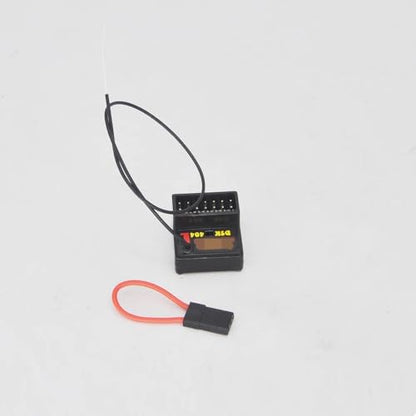 F-4G 2.4GHz 4CH Receiver, Super Response Failsafe Micro Receiver for 10PX Transmitter, High Speed Compatible for RC Car(DSK-404L Rx) - color: Dsk-404l Rx
