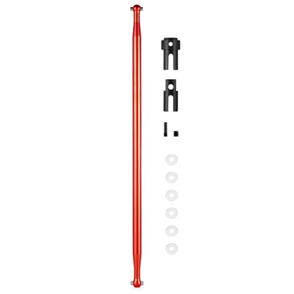 Aluminum Center Driveshaft Upgrade Parts, Red | For Tra-xxas 1/10 Slash 4X4 RC Car - color: Red
