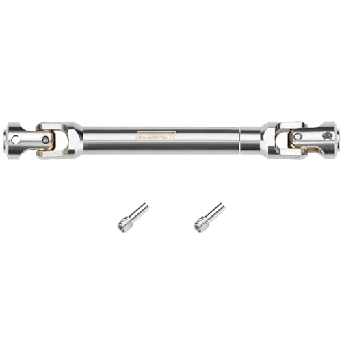 Stainless Steel Driveshaft for 1/10 RC Crawler TRX4 SCX10, 121-180mm | CNC Machined, Heavy-Duty Drive Shafts, Splined Engagement - size: 121-180mm