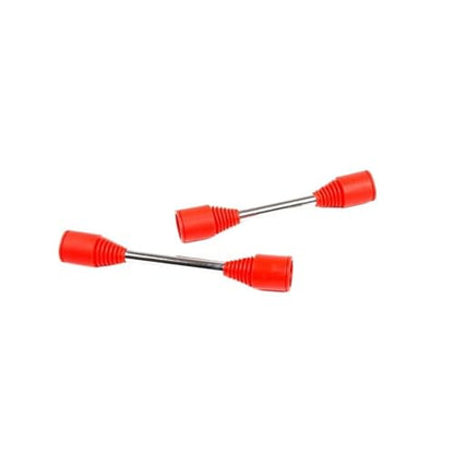 9mm Dogbone Drive Shaft Set Fit for 1/5 Hpi Rovan Km Baja 5b 5t 5sc Rc Car Parts(Black) - color: Black