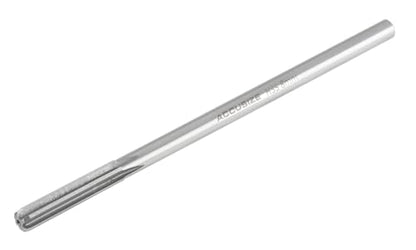 Accusize Industrial Tools Chucking Reamer, 8.0 mm, 0400-5080 | 8.0 mm ANSI HSS M2 Straight Shank Straight Flute Chucking Reamers, Right Hand, 7.04 mm Shank, 6 Flute, 6" OAL - size: 8.0 mm