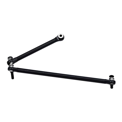 RC Tie Link Rods Compatible with Axial for UTB18 for Capra 1/18 RC Crawler Car Upgrade Parts Metal Steering Rods Steering Linkage Tie Link Pull Rod(Black) - color: Black