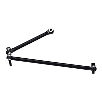 RC Tie Link Rods Compatible with Axial for UTB18 for Capra 1/18 RC Crawler Car Upgrade Parts Metal Steering Rods Steering Linkage Tie Link Pull Rod(Black) - color: Black