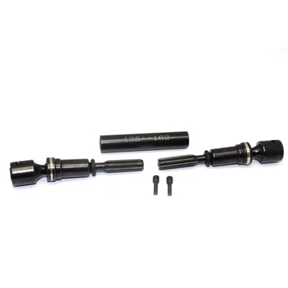 RC Car Drive Shafts for Axial 1/10 for Yeti for Rock Racer 90026 Buggy Climbing Car Metal Telescopic Central Drive Shaft Transmission Axles RC Car Parts