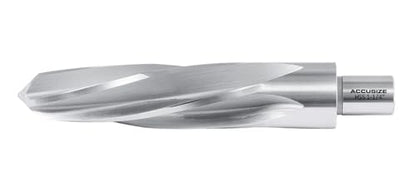 Accusize Industrial Tools Chucking Reamer, 1-1/4 in, 0521-0114 | 1-1/4" HSS Aligning Reamer with 3/4" Weldon Shank - size: 1-1/4 in.