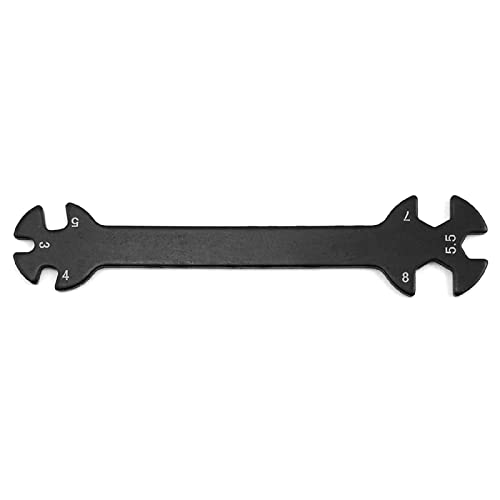 Compact 6 in 1 RC Special Tool Wrench 3/4/5/5.5/7/8MM for Turnbuckles & Nuts Suitable for Garden Home Kitchen Durable