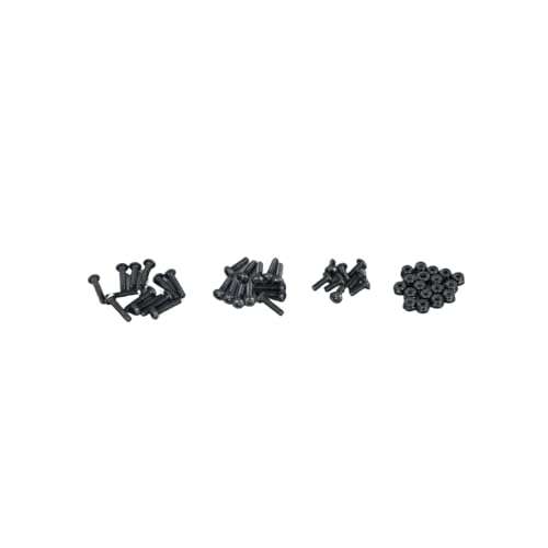 RC Car Parts for Axial for SCX10 D90 TF2 for B5 1/10 RC Car Crawler Upgrade Metal Chassis Set Rails Frame with Shock Towers for Leaf Springs Mounting Holes