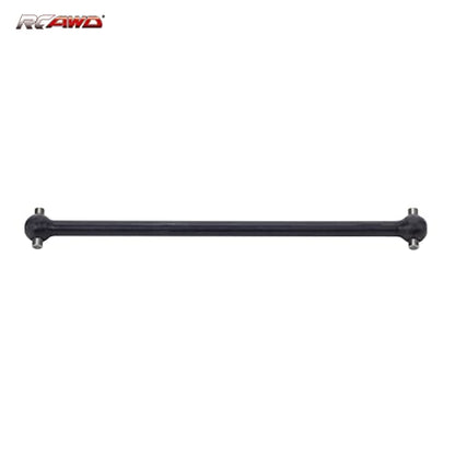 RCAWD Front Center Dogbone Drive Shaft for 1/10 Losi lasernut U4 & Tenacity T & Tenacity TT PRO & Tenacity DB & Tenacity SCT Upgrades, 131mm #45 Steel Parts for #LOS232033 Black - color: Black
