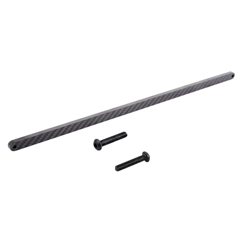 XTPTFABS 1SET Carbon Center Chassis Brace/Center Brace Bar,Lightweight | Fit for Arrma Vendetta 3s BLX,Carbon Fiber Plate,Easy to Install,Improving the Shock Absorption