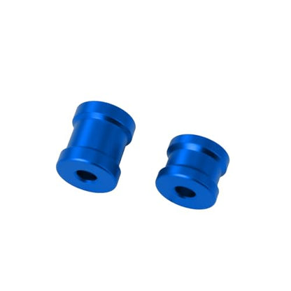 Aluminum Rear Chassis Brace Collar Spacer Set for Arrma 1/8 Kraton Notorious Outcast Talion 6S RC Part (Blue) - color: Blue