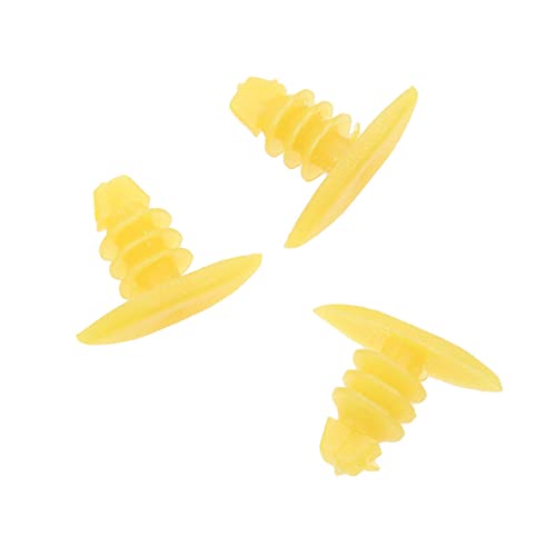 200Pcs Auto Weatherstrip Retainer, Plastic Rivets Clip | Universal Push Bumper Fastener Replacement for Mazda Honda Toyota BMW