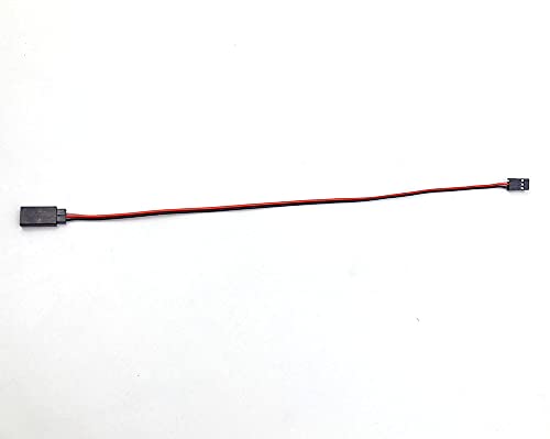 Aliotech 300mm Remote Control Servo Extension Cord Cable Male to Female Servo Extension Lead Wire Cable for RC JR Futaba RC Car or Airplane