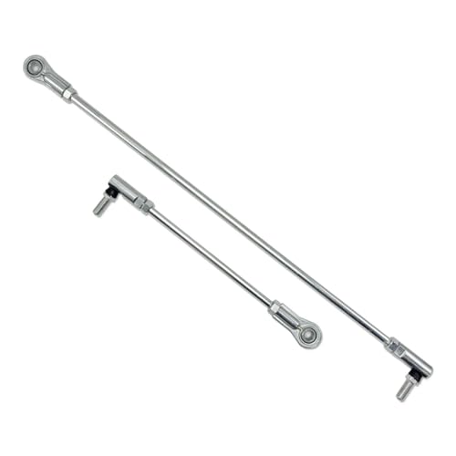3/8-24 Short & Long Tie Rod Set w/Ends Replacement Fits Yerf Dog Go Kart Cart