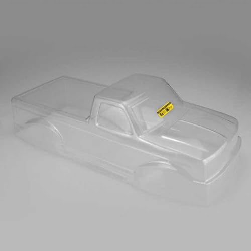 J Concepts 0326 1993 Ford F-250 Super Cab Monster Truck Clear Body with Racerback