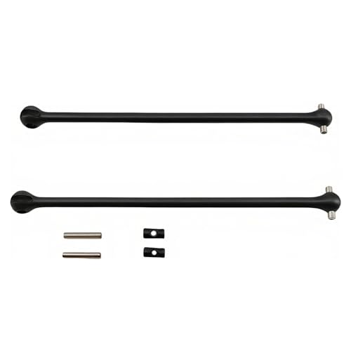 190mm 4140 Steel CVD Driveshaft for 1/5 X-Maxx XRT 8S WideMAXX 7895 7896 | Heavy Duty,Carbon Steel,Constant Velocity,Dogbone,High Strength,Wear Resistant,Precision Fit,Durable,Drivetrain Upgrade