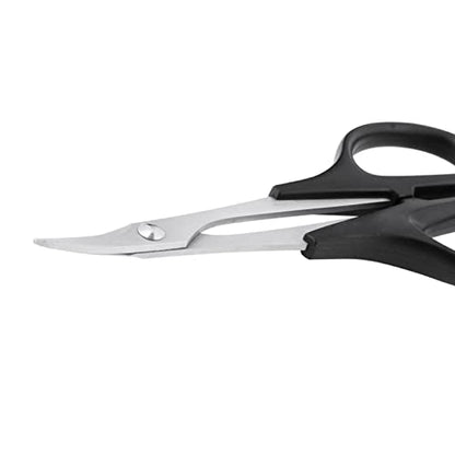 RC Body Reamer Hole Puncher 0-14mm, Curved Scissors & Straight Scissors Combo Repair Tools Set for RC Car Quadcopter Body Shell Body Mounts Lexan Plastic Trimming Cutting, (Black) - color: Black