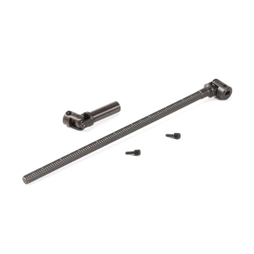 Alloy Steel SCX24 Cut to Length Driveshaft with D Shaped Input for Axial 1/24 RC Crawler Chassis (1pcs) - color: 1pcs
