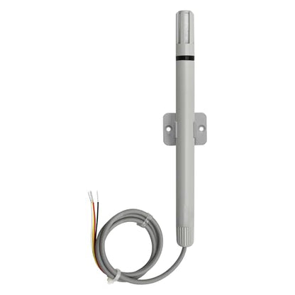 Tzone 4-20 mA Temperature Sensor Analog Humidity Probe Temp Transmitter | THT02C,4-20ma Output,plc temperature humidity sensor 4 20ma,Wall Mount,for Greenhouse HVAC Lab DCS Industrial Environmental - style: THT02C 4-20mA Output
