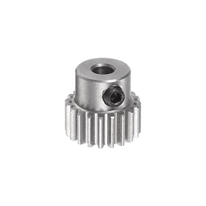 HARFINGTON Pinion Gear 3mm Bore 20T Mod 0.5 Stainless Steel Spur Diff Differential Motor Gear RC Car Replacement Parts - style: 20T