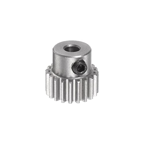 HARFINGTON Pinion Gear 3mm Bore 20T Mod 0.5 Stainless Steel Spur Diff Differential Motor Gear RC Car Replacement Parts - style: 20T