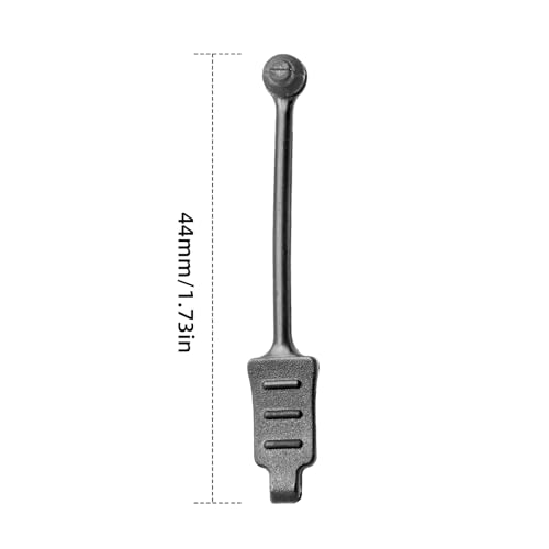 HobbyPark 20pcs RC Rubber Retainer Pull Tabs for 1/18 1/24 RC Car Body Clips (fit 0.7mm 1.0mm Rod) - size: fit 0.7mm 1.0mm Rod