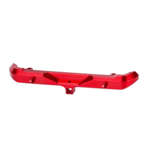 Front Rear Bumper - CNC Aluminum Bumper for Axial SCX30 Bronco 1/30 RC Crawler Upgrades (Red) - color: Red