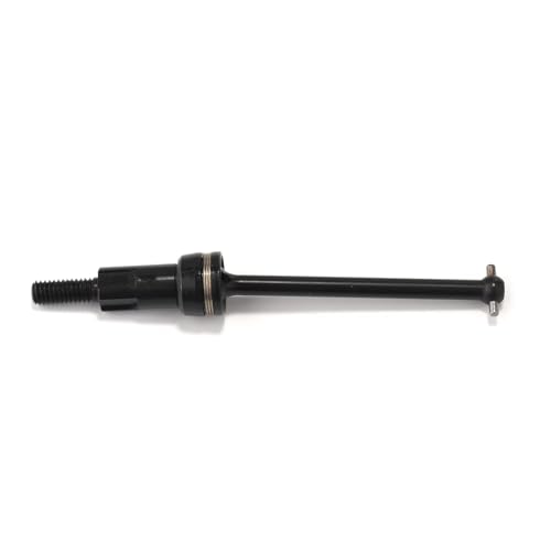 Compatible with ARRMA for Mojave for GROM RC Car Upgrade Modification Parts Accessories Drive Shaft CVD Steel Wheel Nut RC Car DriveShafts(Black) - color: Black