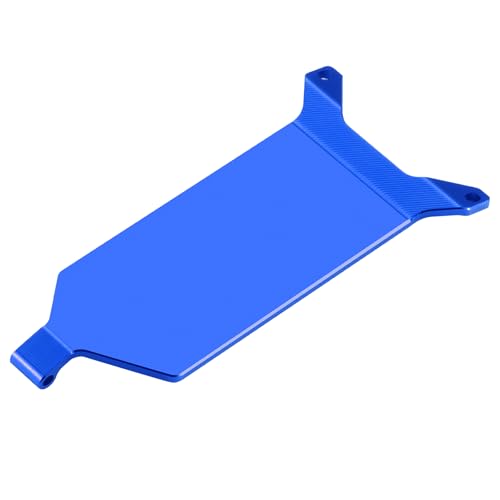 Aluminum Alloy RC Receiver Mount Plate Upgrade Parts, Blue | For Losi 1/24 Micro-B, RC Car Buggy - color: Blue