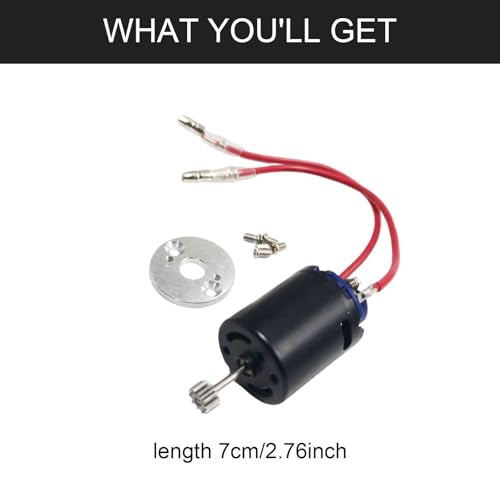 RC Car Motor High Speed 370 Brushed Motor Gear Holder Base Remote Control Vehicle Accessory Metal Electronic Parts Performance, Style B - size: Style B