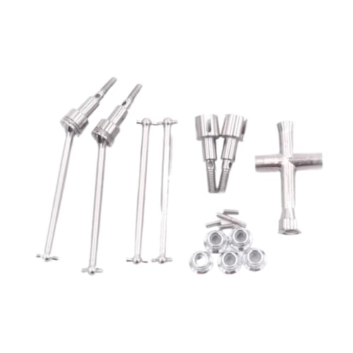 Metal Differential and Drive Shaft Set Compatible with SCY 16101Pro 16102Pro 16103Pro SG116 MAX PRO 1/16 Brushless RC Car Upgrades Parts(6312) - color: 6312