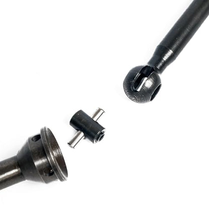 40CrMo Hardened Steel Driveshafts Axle CVD for Arrma 6S 1/8 Kraton/Outcast | Big Rock&1/7 Talion,AR220033,Thicker Harden Steel #40 Widen Front Rear CVD Drive Dogbone Shaft,2PCS Axle Shaft Upgrade Part - color: Ar220033-6s 1/8 Kraton/Outcast/Big Rock&1/7 T
