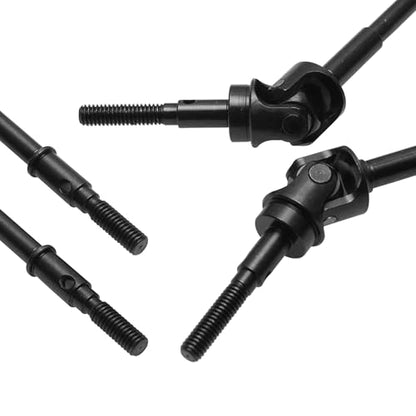 ShareGoo Steel Front Rear CVD Drive Shaft DriveShaft Axle Compatible with Axial Wraith RR10 90048 1/10 RC Car Upgrade Part
