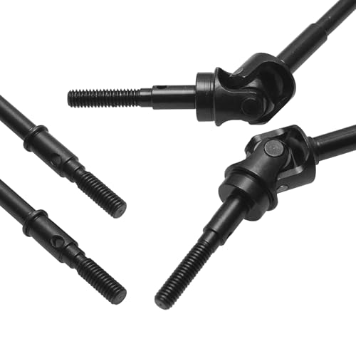 ShareGoo Steel Front Rear CVD Drive Shaft DriveShaft Axle Compatible with Axial Wraith RR10 90048 1/10 RC Car Upgrade Part