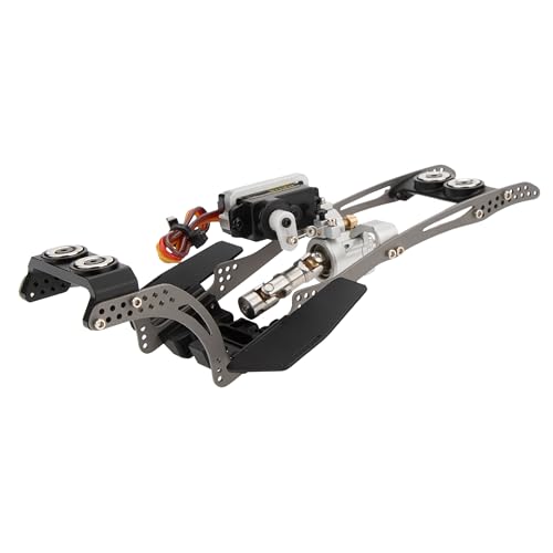 MEUS RACING Titanium LCG Chassis MD24 Dig Chassis for Axial SCX24 1/24 RC Crawler Upgrades (MD24 Dig Chassis) - color: Md24 Dig Chassis